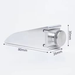 1Pc Aluminum Alloy Sandpaper Rack Grinding Clip Inner Corner Plane Polishing Hand-held Sandpaper Leather Edge Grinder