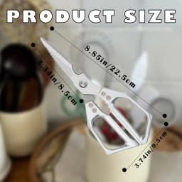 Kitchen scissors Multi-functional stainless steel household scissors for cutting chicken & fish special shears with Bone Cutter