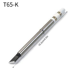 FM65 T65 Soldering Iron Tip for T65 HS01 GD300 T85 Replacement Heater Solder Compatible with SH Series Not Applicable T12