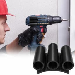 Quick Change Drill Bit Holder Side Mount Attachment for Power Drill Driver Tools Bits Storage 1Pcs