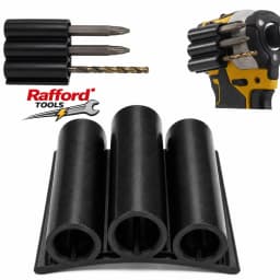 Quick Change Drill Bit Holder Side Mount Attachment for Power Drill Driver Tools Bits Storage 1Pcs