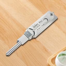 SS001 SS002 PRO 2-in-1 Stainless Steel Master Key Decoder Master Key Decoder Suitable for Opening Room Door Locks