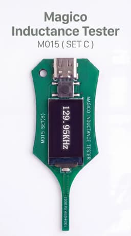 Magico Inductance Tester with Digital Display Real-Time Frequency Monitoring Electromagnetic Frequency Analysis Device