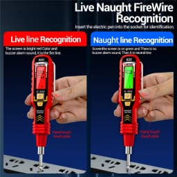 ANENG B20 Dual-use Voltage Tester Pen Double Head Slotted Cross Screwdriver 11-450V AC Non-Contact Induction Insulated Electric