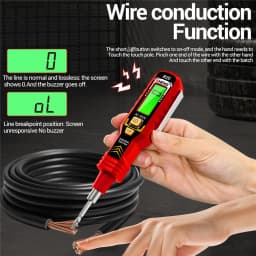 ANENG B20 Dual-use Voltage Tester Pen Double Head Slotted Cross Screwdriver 11-450V AC Non-Contact Induction Insulated Electric