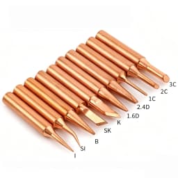 Original Soldering Iron Tip Pure Copper 900M Soldering Iron Head Set Inside Hot Bare Copper Electric Soldering Iron Welding Tool