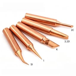 Original Soldering Iron Tip Pure Copper 900M Soldering Iron Head Set Inside Hot Bare Copper Electric Soldering Iron Welding Tool