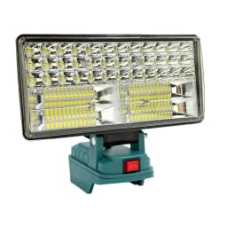 LED Work Lights for Makita 18V Lithium Battery Handheld Lamp Spotlights Flashlight Hand Lantern 2 USB Charger Power Tool Parts
