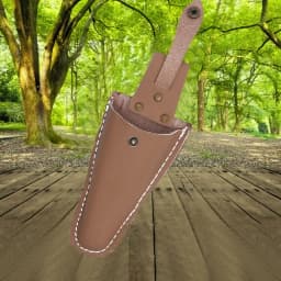 1PC Leather Tool Bag Electrician Waist Holder Pliers Storage Portable Buckle Pouch For Gardening Trimming Tools Pruning Scissors