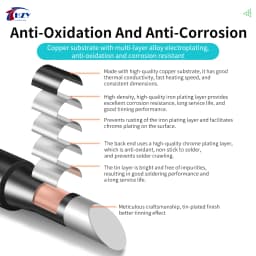 HZY C210 Series Soldering Iron Tips C210-K/SK/I/IS/D/C/B/S/KU/U Welding Iron Head for JBC Sugon T26 T26D T3602 Soldering Station