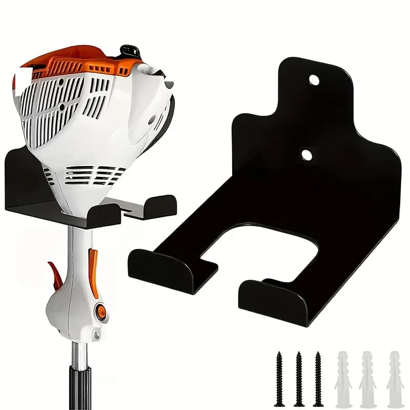 Garage organizer, trimmer rack, garden power tool hanger, weeder stand, wall-mounted lawn trimmer, hedge garden tool