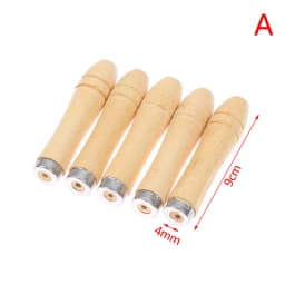 5Pcs/set 9/11cm Wooden File Handle Wood Rasp Woodworking Polishing Rust Proof Filing Tools Replacement Wooden File Handle