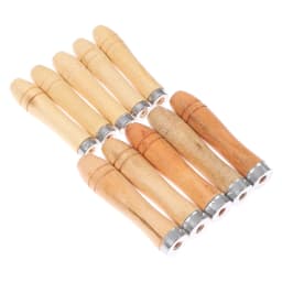 5Pcs/set 9/11cm Wooden File Handle Wood Rasp Woodworking Polishing Rust Proof Filing Tools Replacement Wooden File Handle
