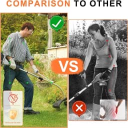 Ergonomic Trimmer Grip String Trimmers Handle Weed Eater Handle Extension With Bracket Clamp Lawn Trimmer Handle Grip