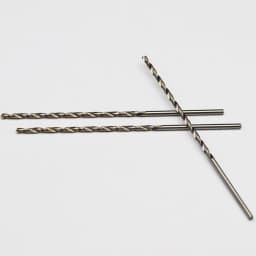 0.5-3mm OD 56/80/100/120/160/200/250/300mm Metal Wood High Speed Steel HSS Spiral Straight Extra Long Lengthened Twist Drill Bit