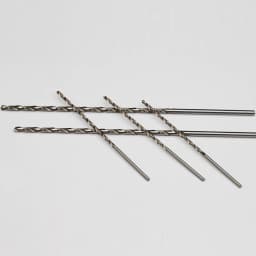 0.5-3mm OD 56/80/100/120/160/200/250/300mm Metal Wood High Speed Steel HSS Spiral Straight Extra Long Lengthened Twist Drill Bit