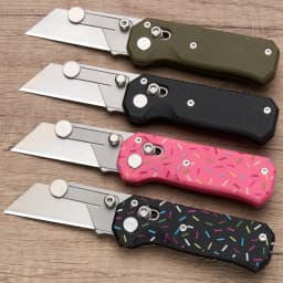 420 steel G10 handle hand folding knife portable art knife high hardness unpacking with blade gift box