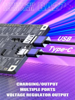 MECHANIC BA27+ Battery Activation Detection Board Supports Apple IP6-16&400+Android Models One Click Activation of Battery Tool