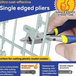 Stedi Single Edge Pliers for Gundam Model Tool Plastic Nippers Military Models Gunpla Cutter Assembling MS-104 Smooth Cutting