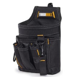 TOUGHBUILT TB-229 Electrician Pouch  Wear Resistant Portable With Soft Padded Waist Belt Shoulder Strap ToolBag