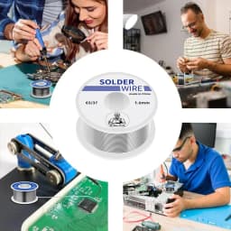 100/20g Solder Wire Tin Roll Clean Rosin Welding Core Soldering Wire Flux Reel Tube Low Temperature Easy Melt Solder Wire