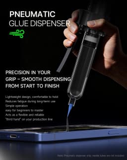 MECHANIC PD10 Electric Glue Dispenser Precise Manual Glue Control for 10/30CC Solder Flux Paste UV Resin Oil Applicator Tools