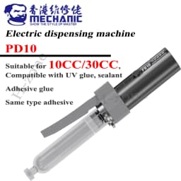 MECHANIC PD10 Electric Glue Dispenser Precise Manual Glue Control for 10/30CC Solder Flux Paste UV Resin Oil Applicator Tools