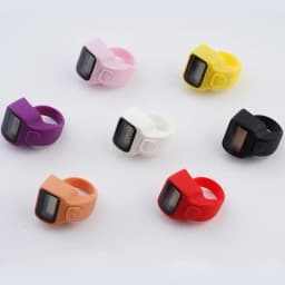 2026 New Mini Ring Shape Finger Counter LED Electronic Digital Tally Counter Ring For Stitch Marker Sewing Weave Buddha Pray