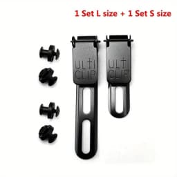 Stainless Steel Clip Waist Clip Ulticlip Knife Sheath Waist Clip K Knife Sheath DIY Making Accessories Parts Clip