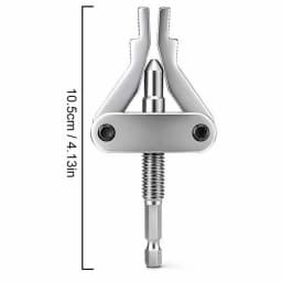 Broken Pipe Tap Extractor Tool Damaged Screw Bolt Thread Valve Remover Tool For 1/2" 3/4" 1" Effortless Broken Pipe Removal
