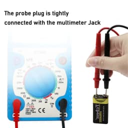 1pair 1000v 10A Multimeter Test Probes Leads Cables With Banana Connectors For IC Component Testing Multimeter Test Kit