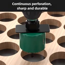 BAOLIAN Hole Saw Set, Metal Core, 19-64/64-127/19-127mm Saw Cup Wood Crown, Drill Bit for Wood, Woodworking Tools