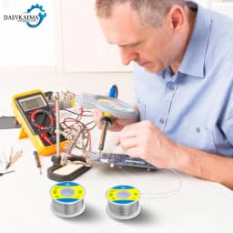 Tin Lead Flux Core Solder 60/40 25/75 50g Reel - Soldering for Circuit Board & Craft 0.8mm 1mm Optional