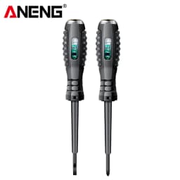 12V 24V Digital Car Battery Tester Alternator Automotive Analyzer Display Screen ANENG BT175 With Insulated Alligator Clip Tools