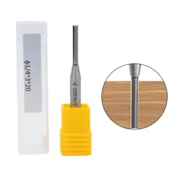 1PC Milling Cutters 3mm TCT Carbide Straight Blade For Trimmers For Paint-free Boards MDF Particleboard Cutting Woodworking Tool