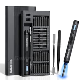 68 IN 1 Precision Electric Screwdriver Set 5 Levels Adjustable Comes Fill Light Professional Mobile Phone IPad Repair Tool