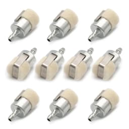 5-10Pieces Fuel Filter with Excellent Filtering Effect Is Suitable for Garden Machinery Equipment Brush Cutters and Chainsaws