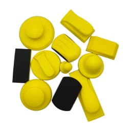 Sanding Disc Holder Sand Paper Backing Polishing Pad Hand Grinding Block PU Foam Sanding Disc for Polishing Wood and Metal