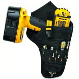 Multifunctional Tool Storage Waist Belt Bag Pouch, Durable Hardware Electrician Tool Kit Wrench Screwdriver Drill Organizer