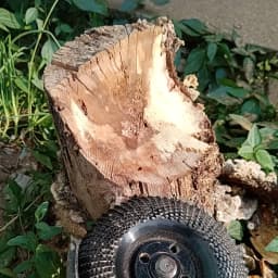 1pc 4 Inch Wood Grinder Wheel Disc, Wood Shaping Wheel, Grinding Wheel Carving Abrasive Disc For Woodworking Sanding Carving Sha