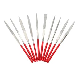 DIYWORK for Ceramic Glass Gem Stone Hobbies and Crafts MTS013 140mm Diamond Coated 10Pcs Hand Tools Mini Needle File Set
