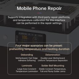 ALIENTEK HP20 Hot Plate Preheater MINI Heating Plate Soldering Station PD3.1 Digital Constant Temperature 350° Heating Tool 200W