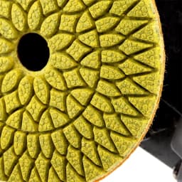 RIJILEI 10 Pcs/Lot 4 Steps 100mm Top Marble Polishing Pads 4Inch Stone Polishing Pad Granite Wet Flexible Polishing Pad WPD06