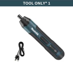 Makita Cordless Electric Screwdriver 3.6V 5N.m Torque 1/4' Chuck 1300mAh Li-ion Battery HT422 for Home Improvement
