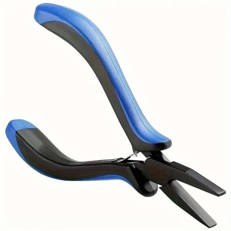 1PC Flat Pliers DIY Hand Tie Hook Pliers Jewelry Cable Pliers Cable Pliers Dip Plastic Handle Tool Pliers