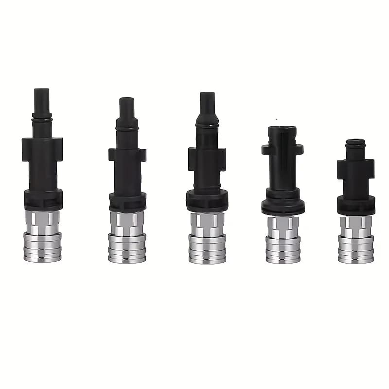 High-Pressure Washer Quick Connector - 1/4" Stainless Steel Adapter for Karcher/Lavor/Bosch