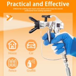 Reversible Airless Paint Spray Tip 517 with OneSeal, Precise Spray Nozzle for Airless Paint Sprayers