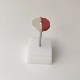 1 Diamond Rubber Polishing Wheel Disc, Dual-Color Polishing Disc, Suitable for Porcelain Metal Grinding Head Polishing Head