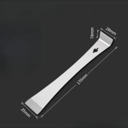 Stainless Steel Pry Bar and Scraper Tool Heavy Duty Multi-Purpose for Demolition Woodworking Painting Prep DIY Hand Tool