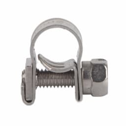 10PCS Stainless Steel Hose Clamps for Oil Pipes 6mm-20mm Available Sizes Hose Clamps Pipe Clamps Hose Retention Hardware